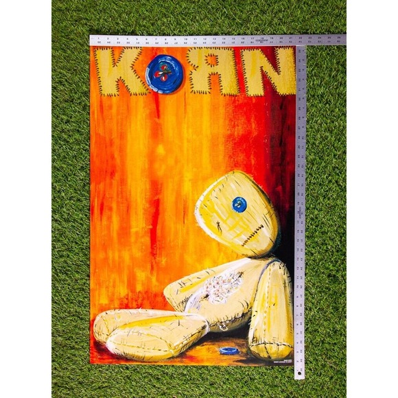 COPY - Korn Overstuffed Vintage 2000 Poster Funky #6203 23x35" NOS - Picture 2 of 8